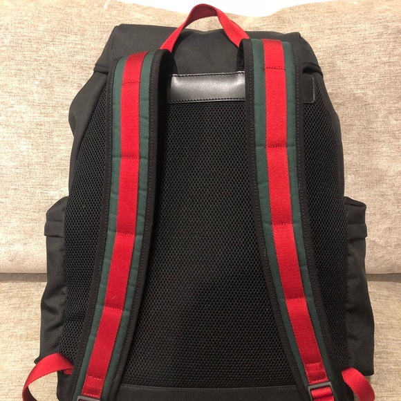 Gucci techno canvas backpack - Picture 3 of 6